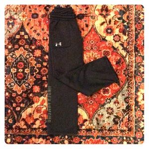 Girls UA warm running pants medium girls